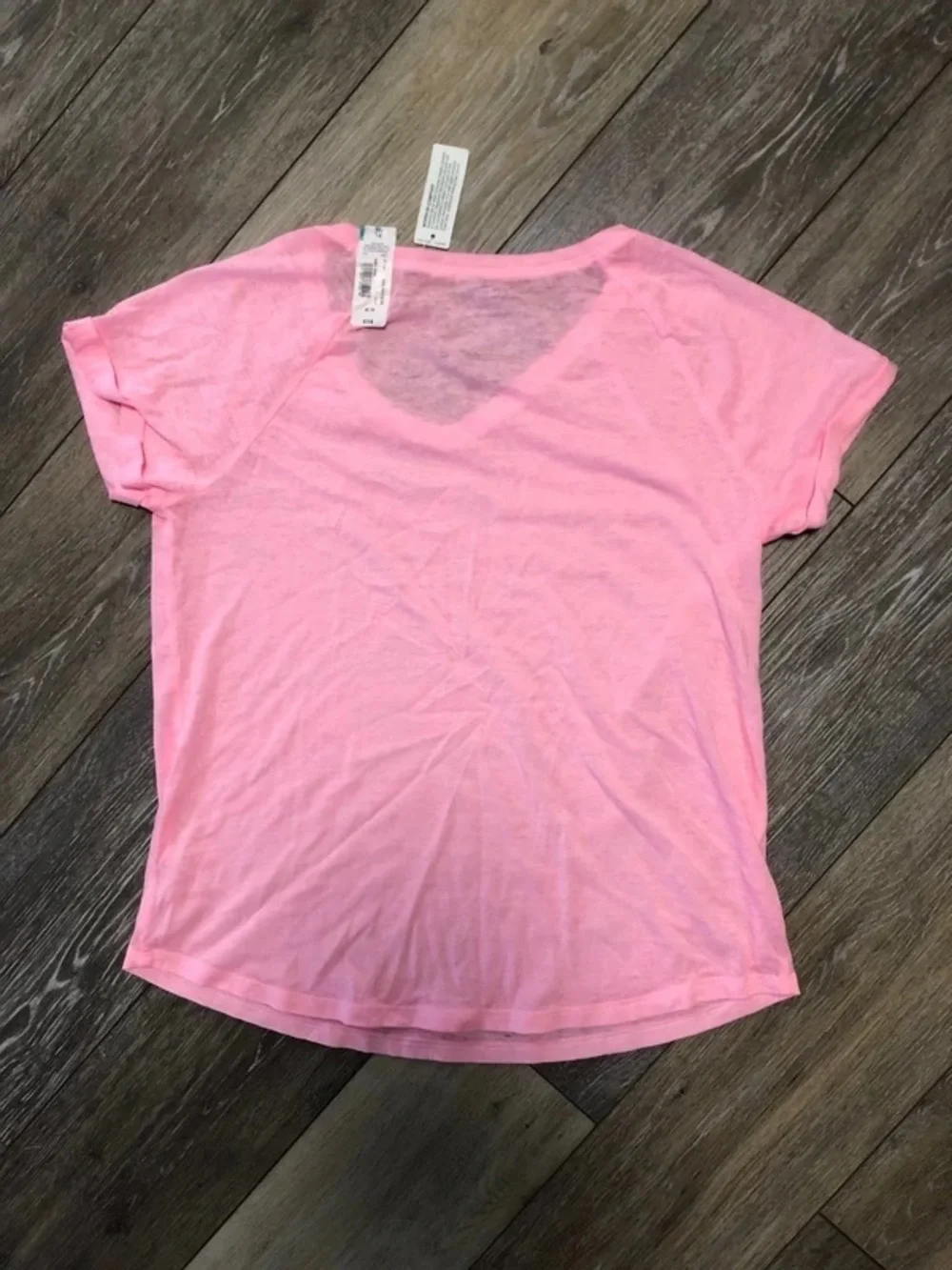 Light Pink V-Neck Tee